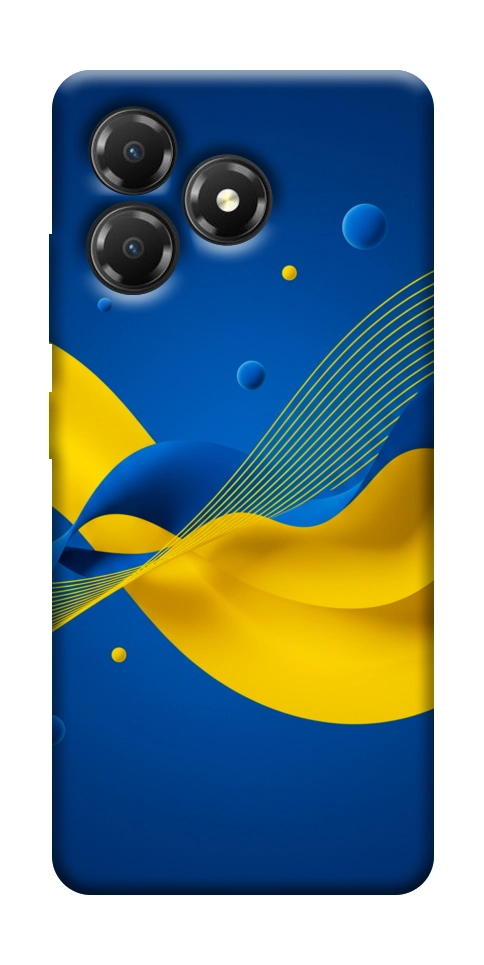 Чехол Жовто-синя гармонія для ZTE Blade A36