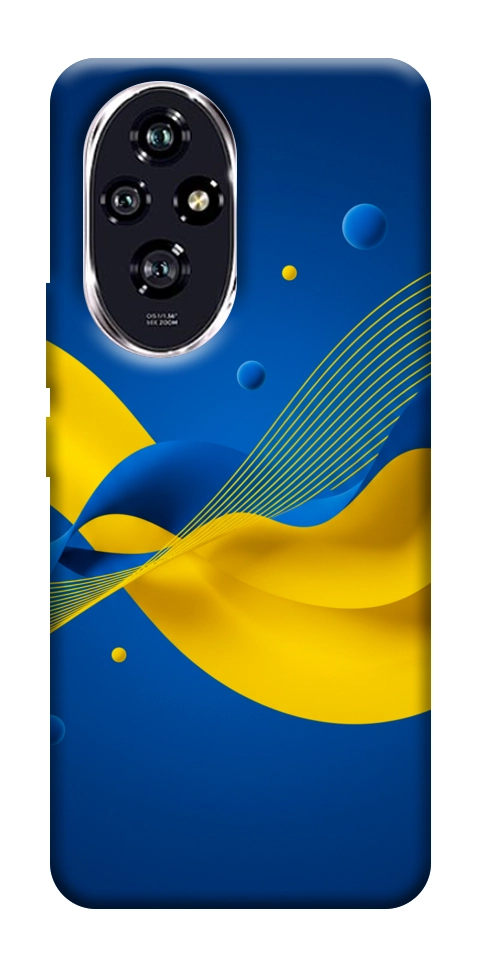 Чохол Жовто-синя гармонія для Huawei Honor 200