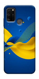 Чохол Жовто-синя гармонія для Huawei Honor 9A
