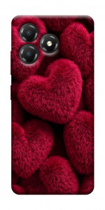 Чохол Fluffy hearts для ZTE Blade A36
