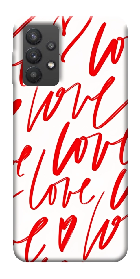 Чехол Love handwriting для Galaxy A32 5G