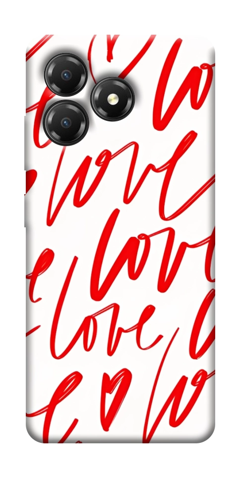 Чехол Love handwriting для ZTE Blade A36