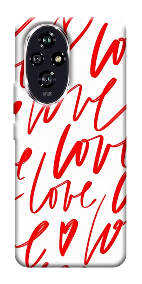Чохол Love handwriting для Huawei Honor 200
