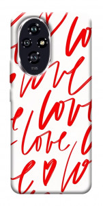 Чохол Love handwriting для Huawei Honor 200