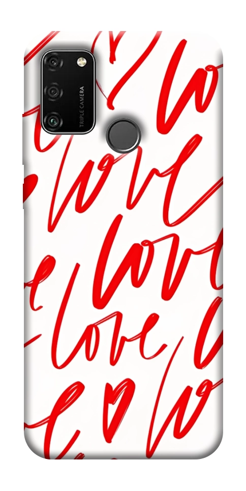 Чехол Love handwriting для Huawei Honor 9A