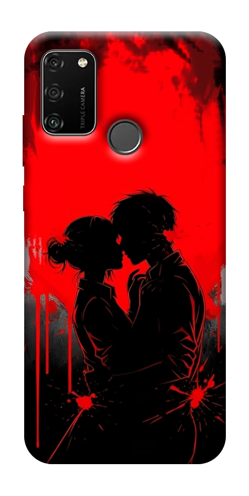 Чехол Silhouette couple для Huawei Honor 9A