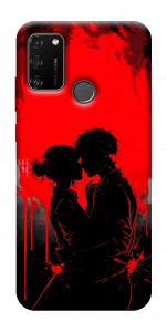 Чохол Silhouette couple для Huawei Honor 9A