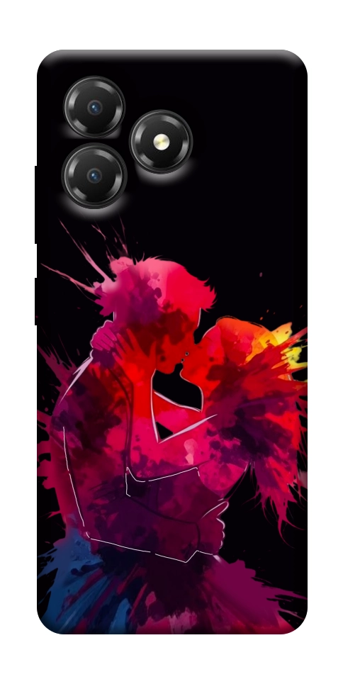 Чехол Abstract couple для ZTE Blade A36