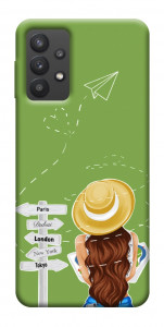 Чохол Travel girl для Galaxy A32 5G