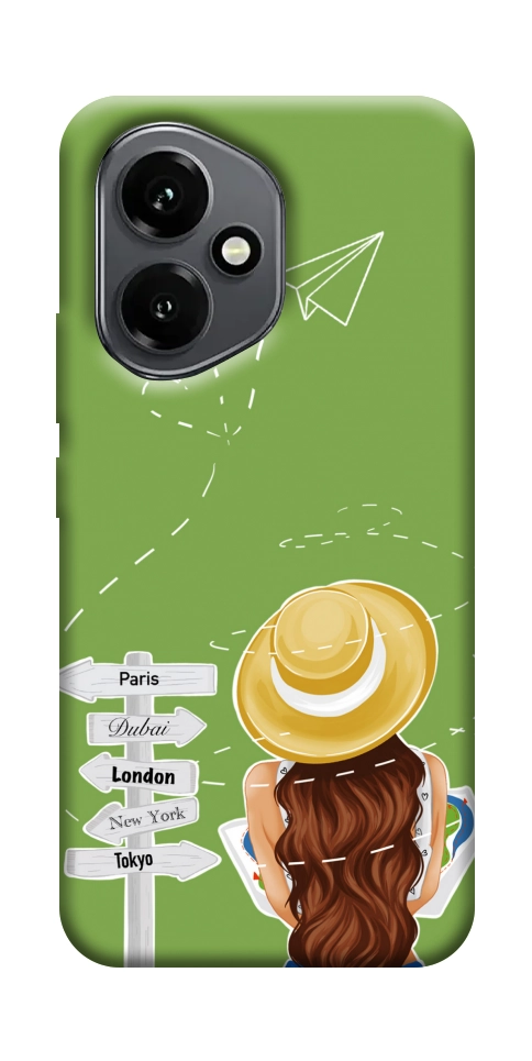 Чехол Travel girl для Huawei Honor 400
