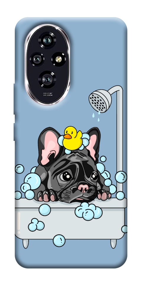 Чохол Dog in shower для Huawei Honor 200