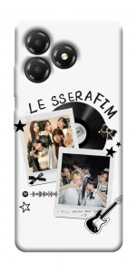 Чохол LE Sserafim для ZTE Blade A36