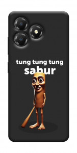 Чехол Tung Tung Tung Sahur Tamburo для ZTE Blade A36