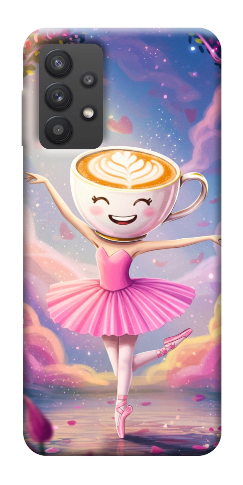 Чехол Ballerina illustration для Galaxy A32 5G