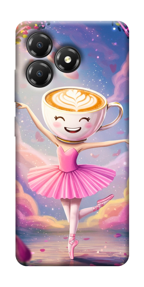 Чехол Ballerina illustration для ZTE Blade A36