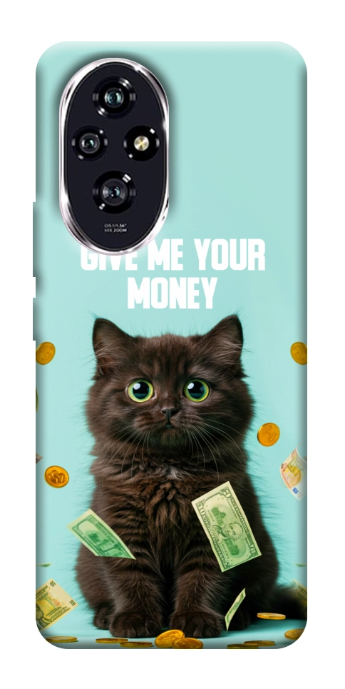 Чохол Money cat для Huawei Honor 200