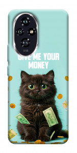 Чохол Money cat для Huawei Honor 200
