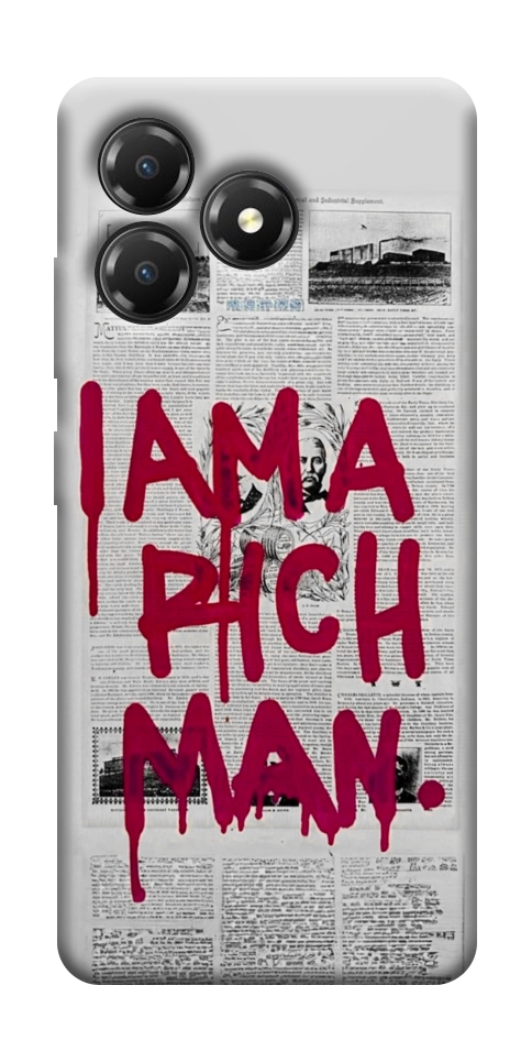 Чохол Mom I am a rich man для ZTE Blade A36
