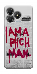 Чехол Mom I am a rich man для ZTE Blade A36