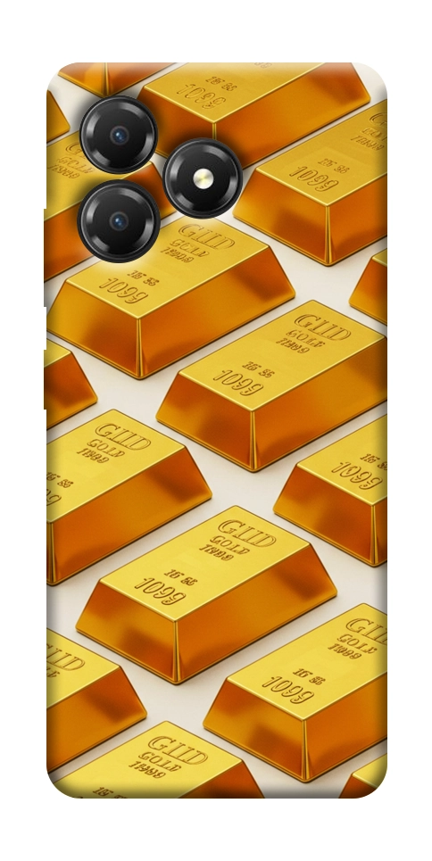 Чехол Gold bars для ZTE Blade A36