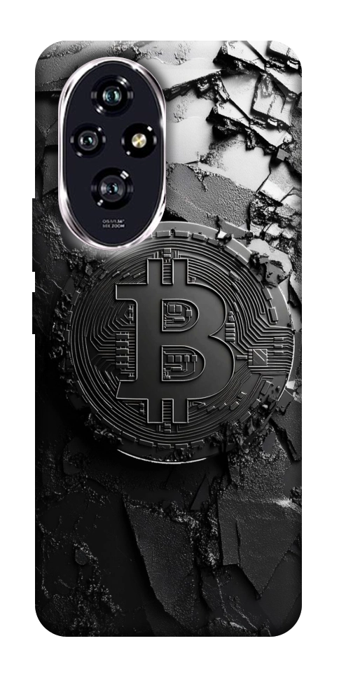 Чохол Dark bitcoin для Huawei Honor 200