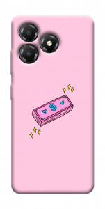 Чехол Simple pink money для ZTE Blade A36