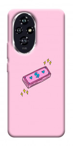 Чохол Simple pink money для Huawei Honor 200