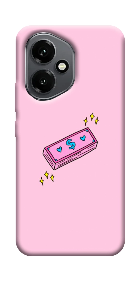 Чехол Simple pink money для Huawei Honor 400