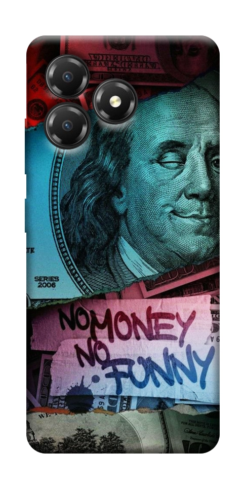 Чехол No money no funny для ZTE Blade A36