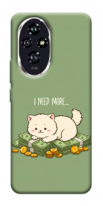 Чохол Money kitten для Huawei Honor 200