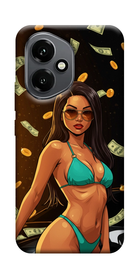 Чехол Money girl для Huawei Honor 400