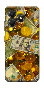 Чохол Gold and dollars для ZTE Blade A36