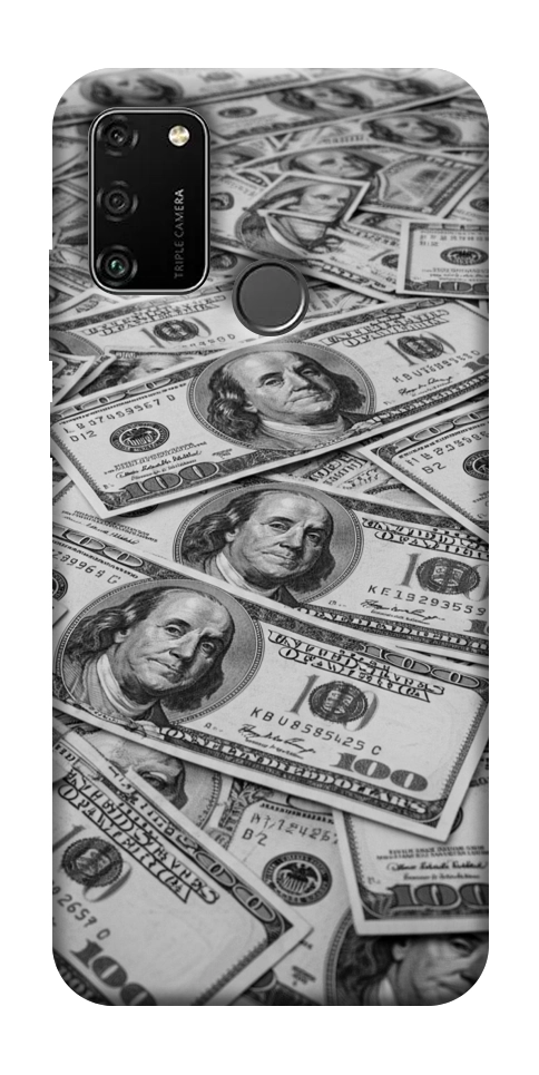 Чехол Dollars background для Huawei Honor 9A