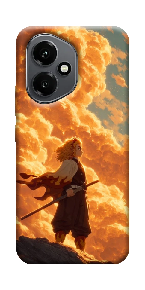 Чехол Demon slayer kyojuro для Huawei Honor 400