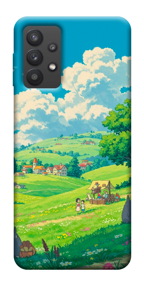 Чехол Miyazaki landscape для Galaxy A32 5G