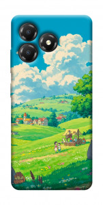 Чохол Miyazaki landscape для ZTE Blade A36