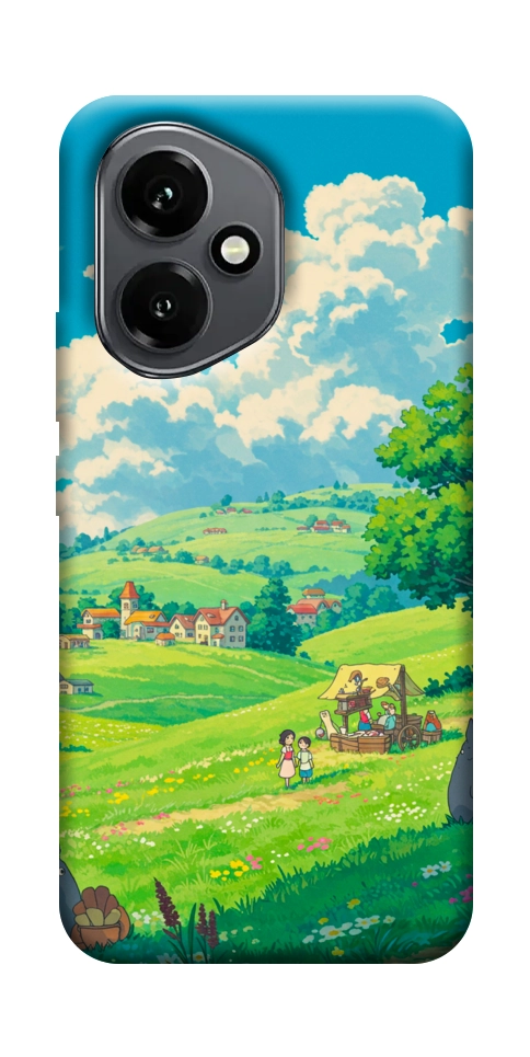 Чехол Miyazaki landscape для Huawei Honor 400