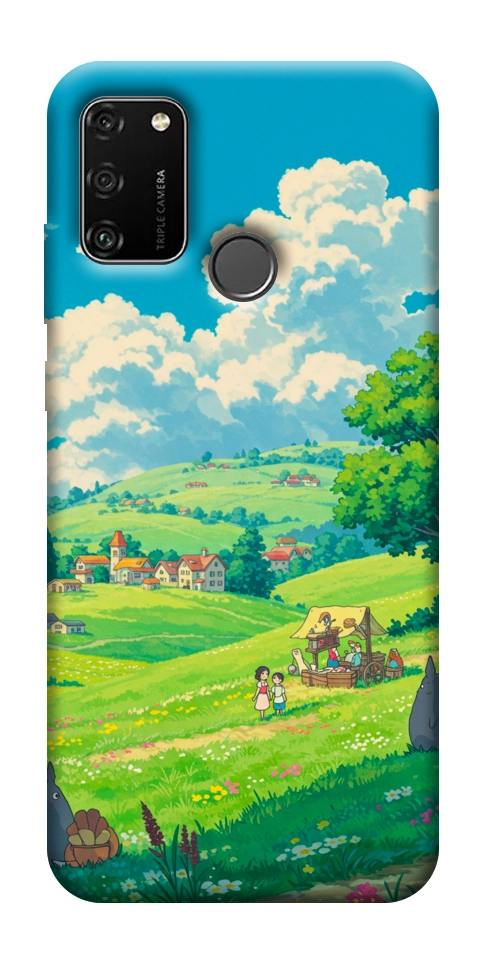 Чехол Miyazaki landscape для Huawei Honor 9A