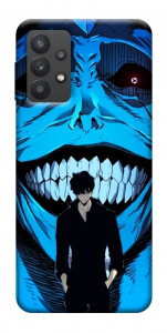 Чохол Solo leveling blue vibe для Galaxy A32 5G