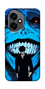 Чехол Solo leveling blue vibe для Huawei Honor 400