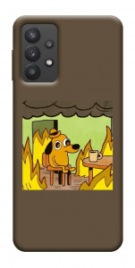 Чохол Dog in the fire для Galaxy A32 5G
