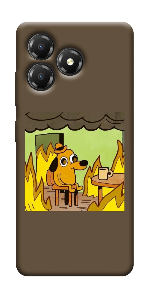 Чехол Dog in the fire для ZTE Blade A36