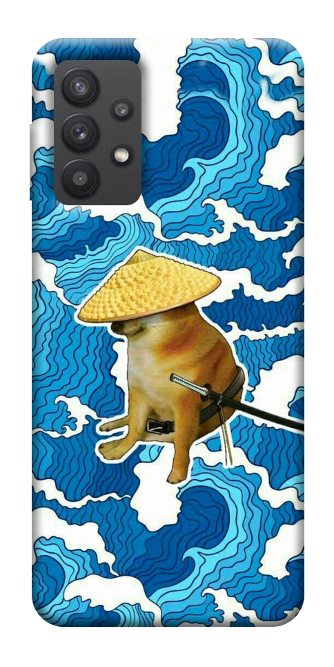 Чохол Sad dog samurai для Galaxy A32 5G