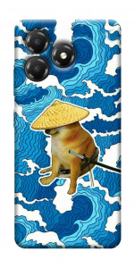 Чохол Sad dog samurai для ZTE Blade A36