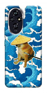 Чохол Sad dog samurai для Huawei Honor 200