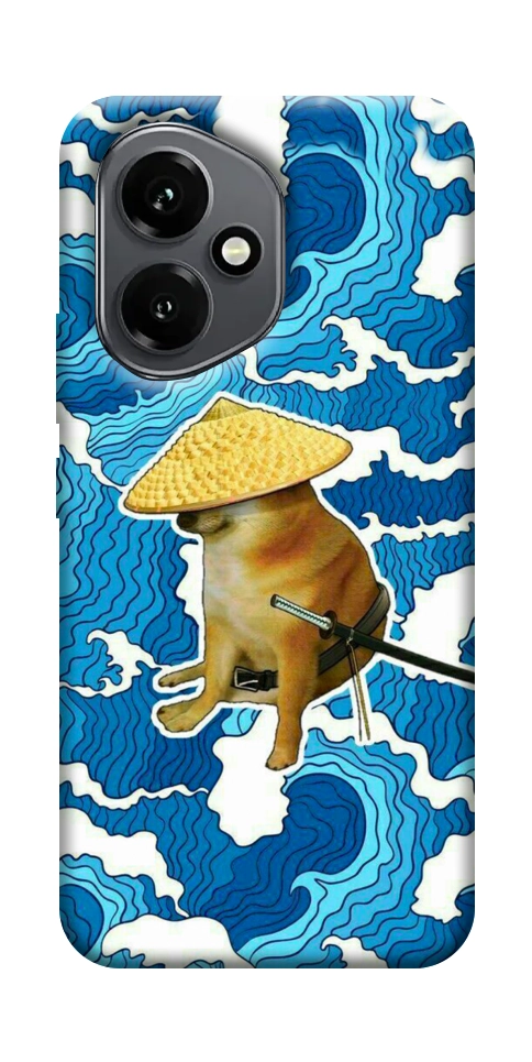 Чехол Sad dog samurai для Huawei Honor 400