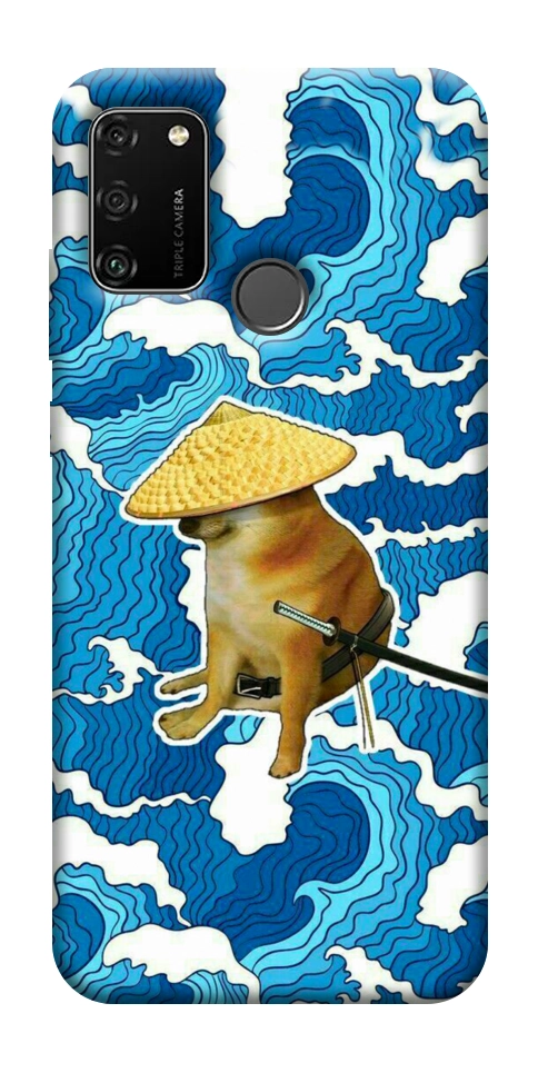 Чохол Sad dog samurai для Huawei Honor 9A