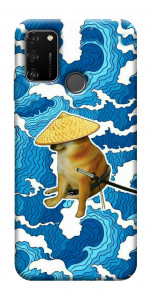 Чохол Sad dog samurai для Huawei Honor 9A