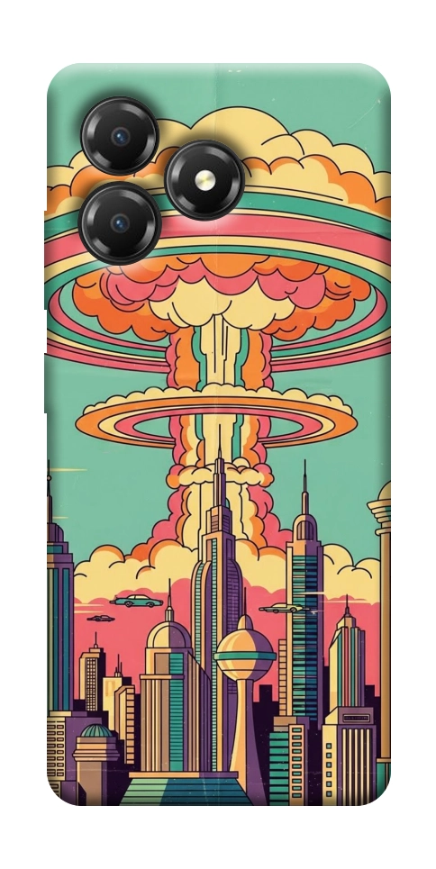 Чехол Сolorful explosion для ZTE Blade A36