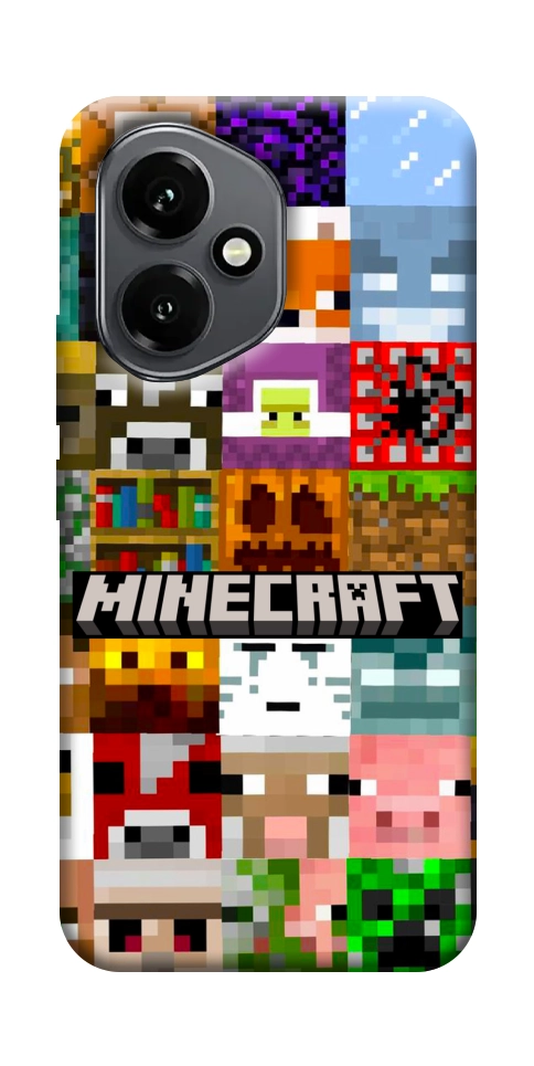 Чехол Minecraft collage для Huawei Honor 400